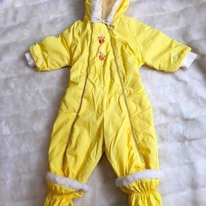 Vintage Babys snow Suit Circa 1965/1966